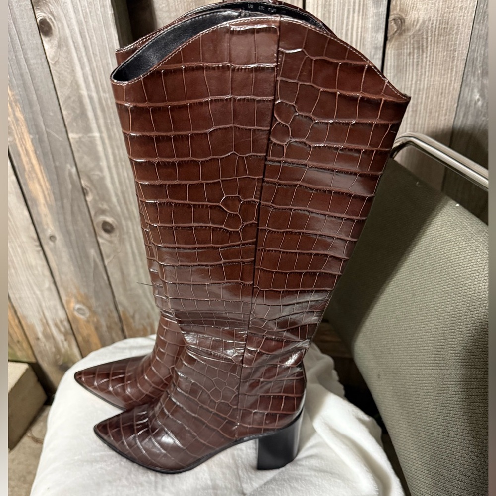 NWOT Box Franco Sarto women’s Ticada Knee High Boots - Picture 6 of 8